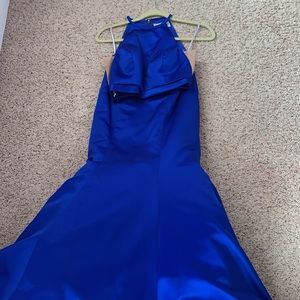 Sherri Hill Royal Blue Prom Dress